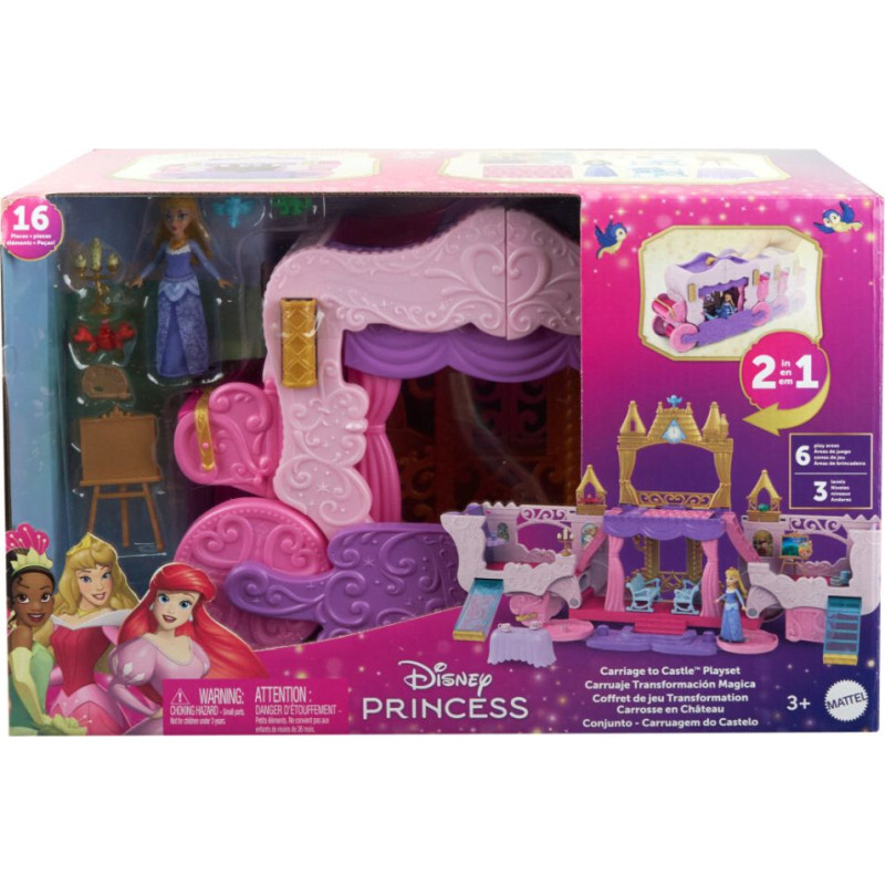 Mattel Disney: Princess - Carriage to Castle Playset (HWX17)