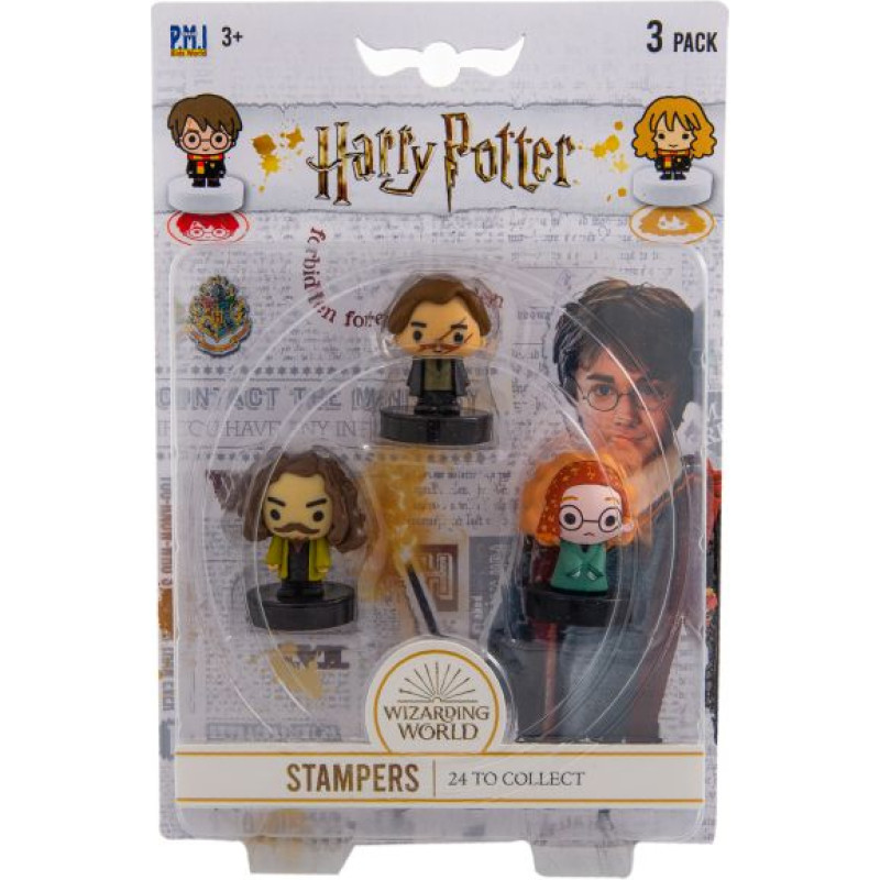 P.m.i. Harry Potter Stampers - 3 Pack (S1) (Random) (HP5020)