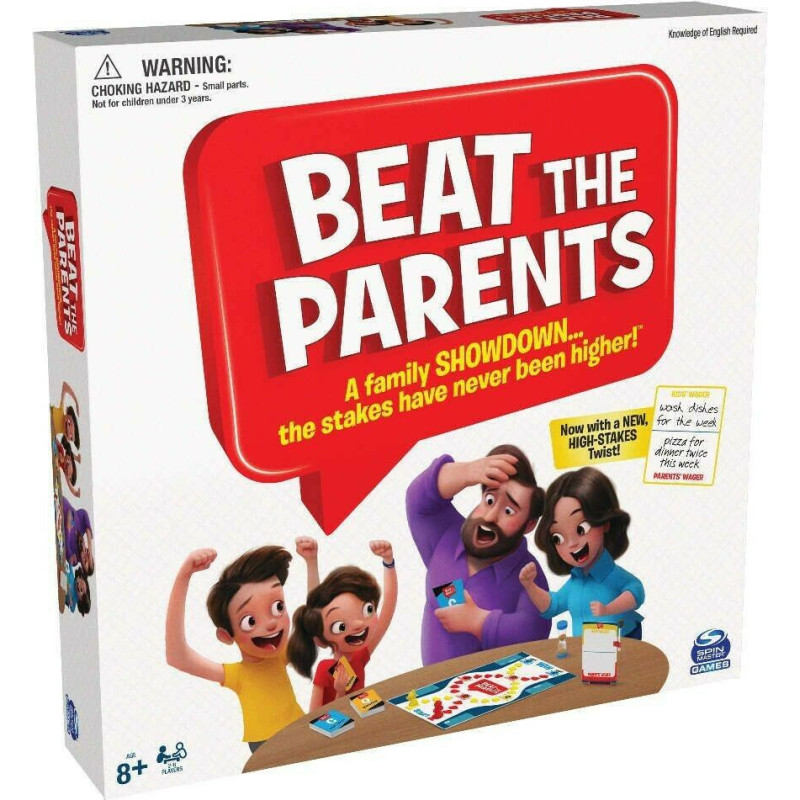 Spin Master Board Games: Beat The Parents The Bet (Greek Version) (6063771)