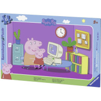 Ravensburger Frame Puzzle: Peppa The Ping (15pcs) (06123)