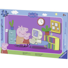 Ravensburger Frame Puzzle: Peppa The Ping (15pcs) (06123)