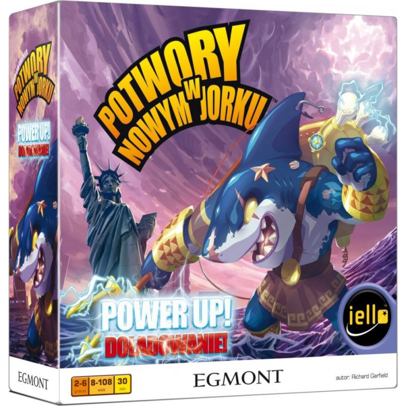 Portal Games Gra potwory w nowym jorku power up! doładowanie
