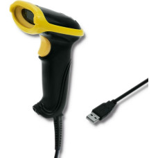 Qoltec Czytnik kodów kreskowych 1d | usb