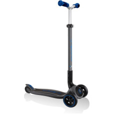 Globber Master Prime 3-Wheel Scooter / Black - Navy Blue 664-100