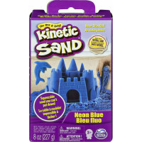 Spin Master Kinetic Sand - Neon Blue Basic Sand 8oz box (20138719)