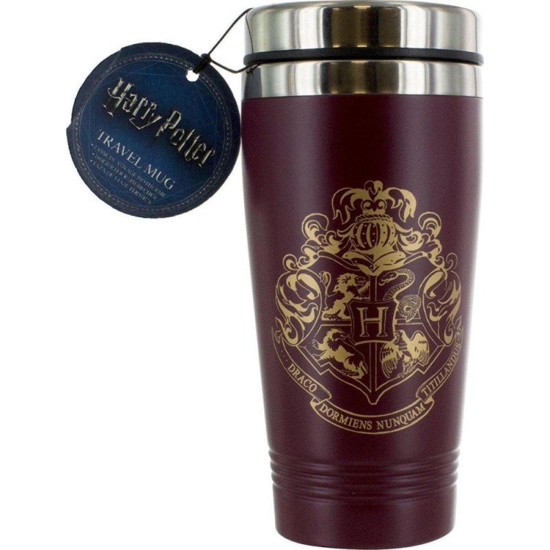 Paladone Products Paladone: Harry Potter - Hogwarts Travel Mug V2 (450ml) (PP4256HPV2)