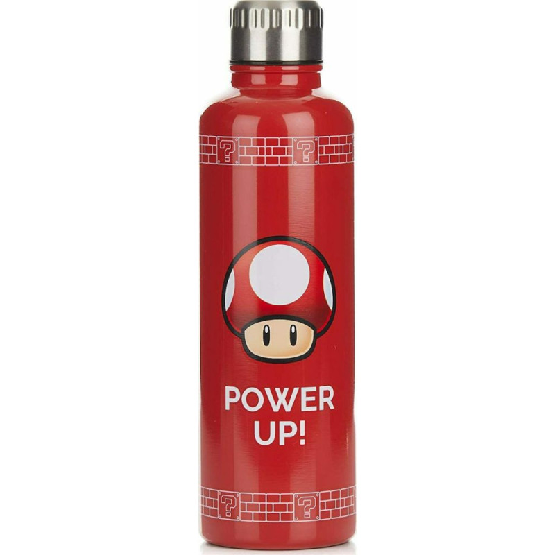 Paladone Products Paladone: Super Mario - Power Up Water Bottle (500ml) (PP5807NN)