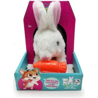 Artyk Królik chodzący z marchewką