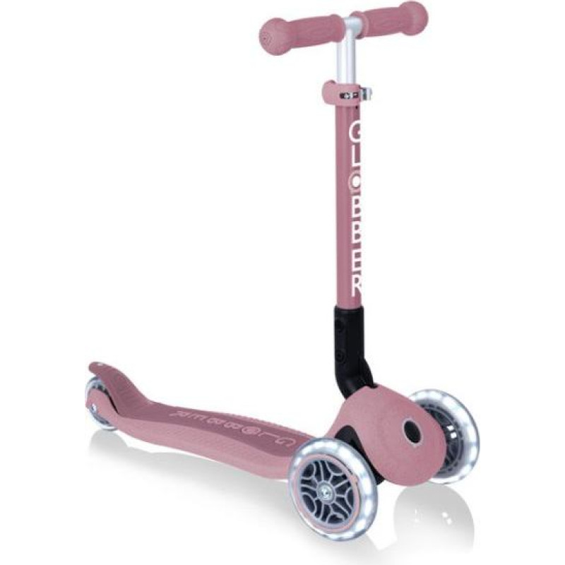 Globber 3-wheel scooter Globber Foldable Lights ECOlogic Berry 692-510