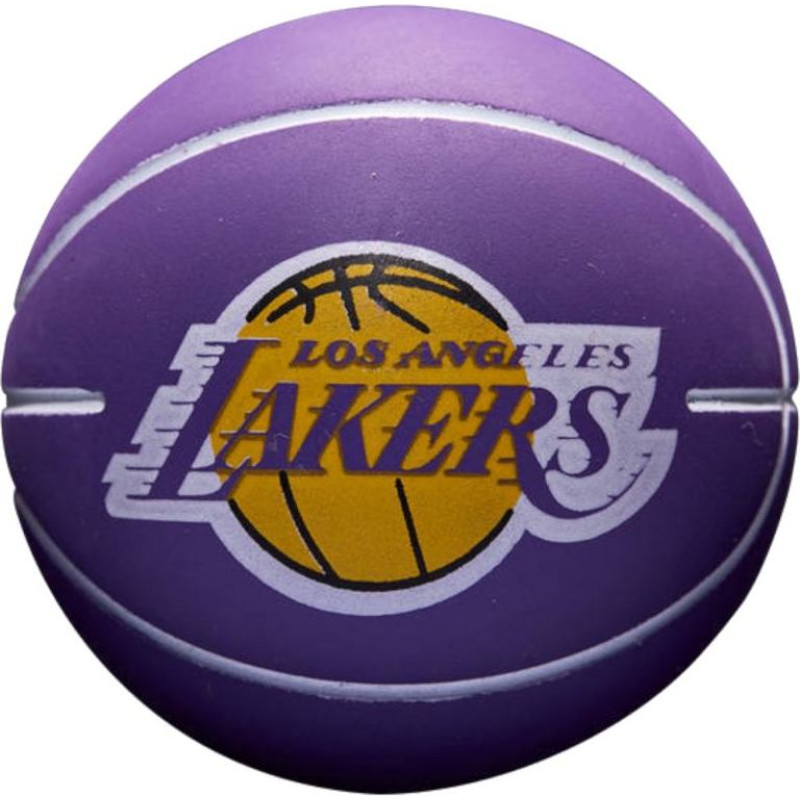 Wilson NBA Dribbler Los Angeles Lakers Mini Ball WTB1100PDQLAL basketball (One size)