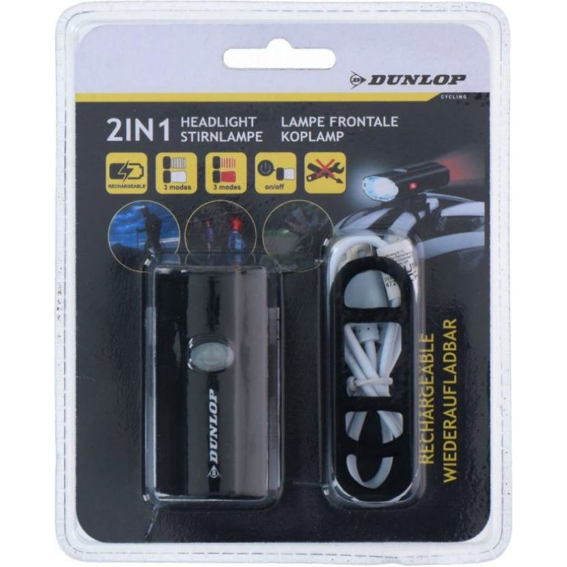 Dunlop 2in1 bicycle lamp 472843