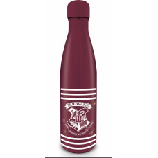 Pyramid International Pyramid Harry Potter - Crest  Stripes Metal Drinks Bottle (550ml) (MDB25453)