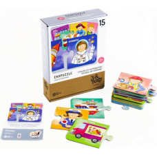 Muduko Puzzle dwuelementowe strażak czy astronautka? kim będę, gdy dorosnę?