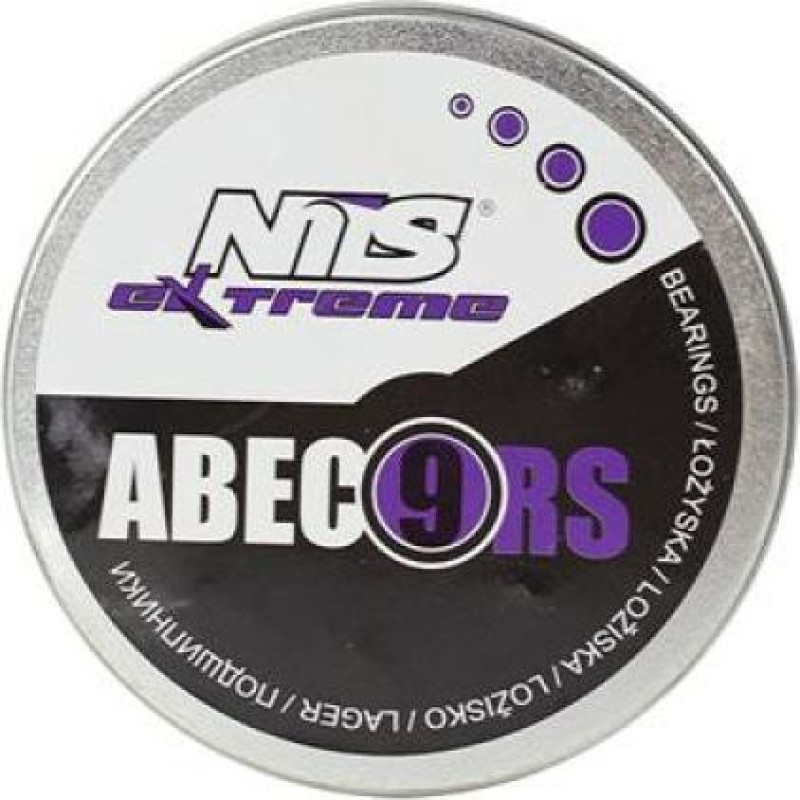 Nils Extreme bearings 8 pcs. ABEC-9 RS