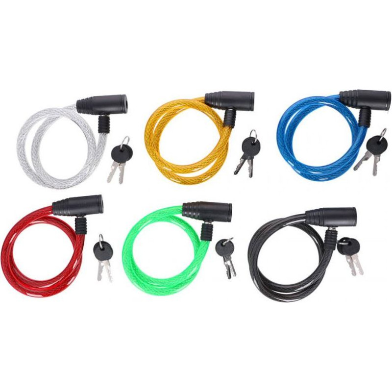 Dunlop bicycle lock D12mm 65 cm ST 6ass 82646