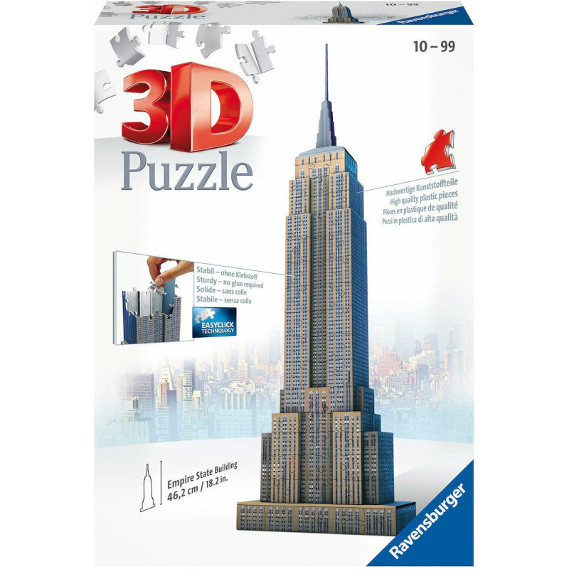 Ravensburger 3D Puzzle: Empire State Building - New York (216pcs) (12553)