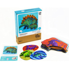 Muduko Puzzle dwuelementowe dinozaury i ich dzieci