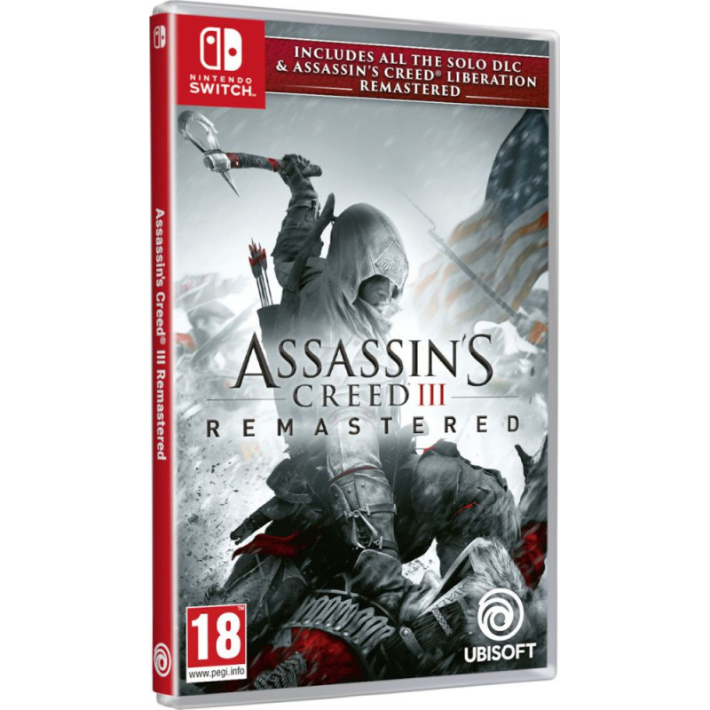 Ubisoft NSW Assassins Creed III Remastered + Assassins Creed Liberation Remastered