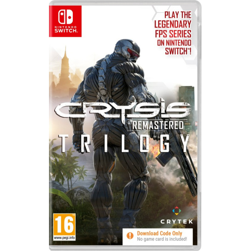 Crytek NSW Crysis Remastered Trilogy (Code in a Box)