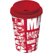 Stor Marvel: Avengers Small Plastic Double-Walled Coffee Tumbler (390ml) (01028)