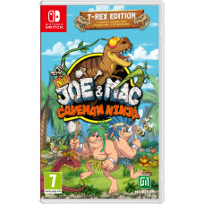 Microids France NSW New Joe  Mac - Caveman Ninja T- Rex Edition