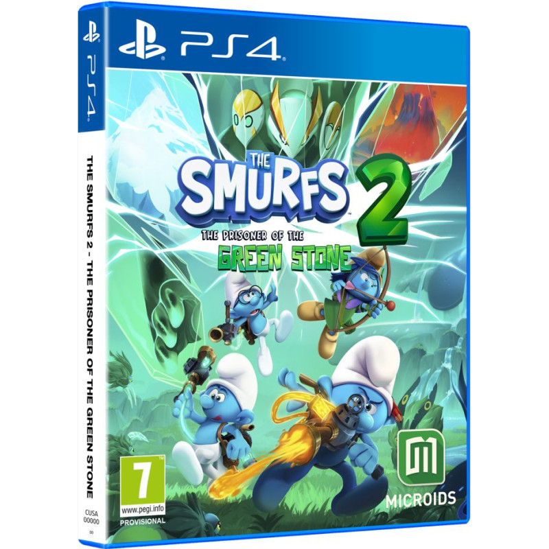 Microids France PS4 The Smurfs 2 : The Prisoner of the Green Stone