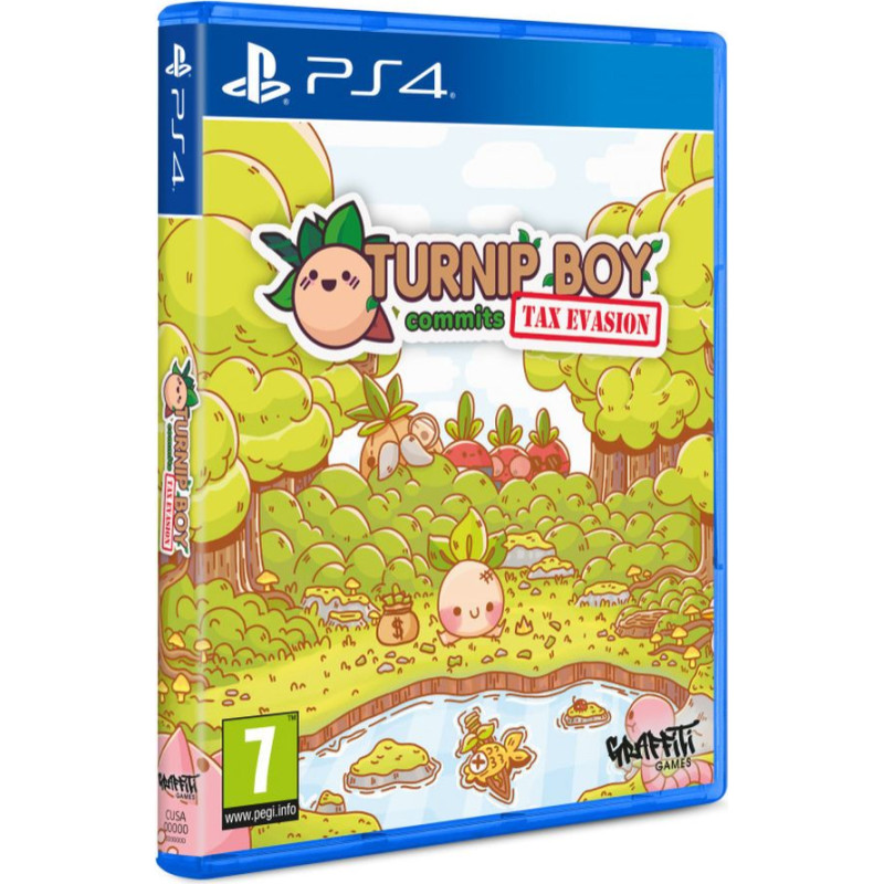 Graffiti Games PS4 Turnip Boy Commits Tax Evasion