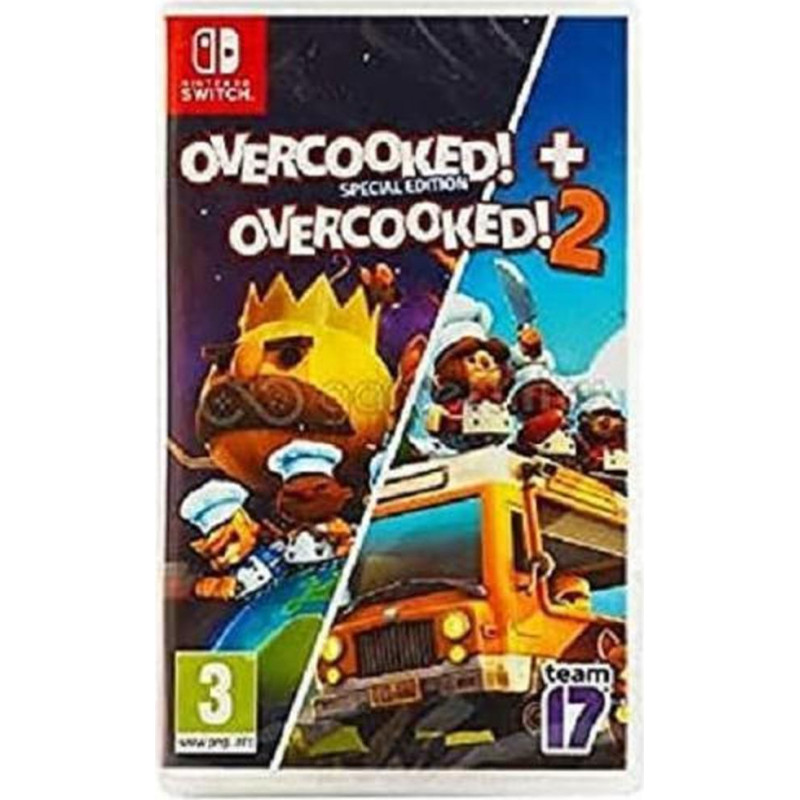 Sold Out NSW Overcooked 1 Special Edition + Overcooked 2 - Double Pack