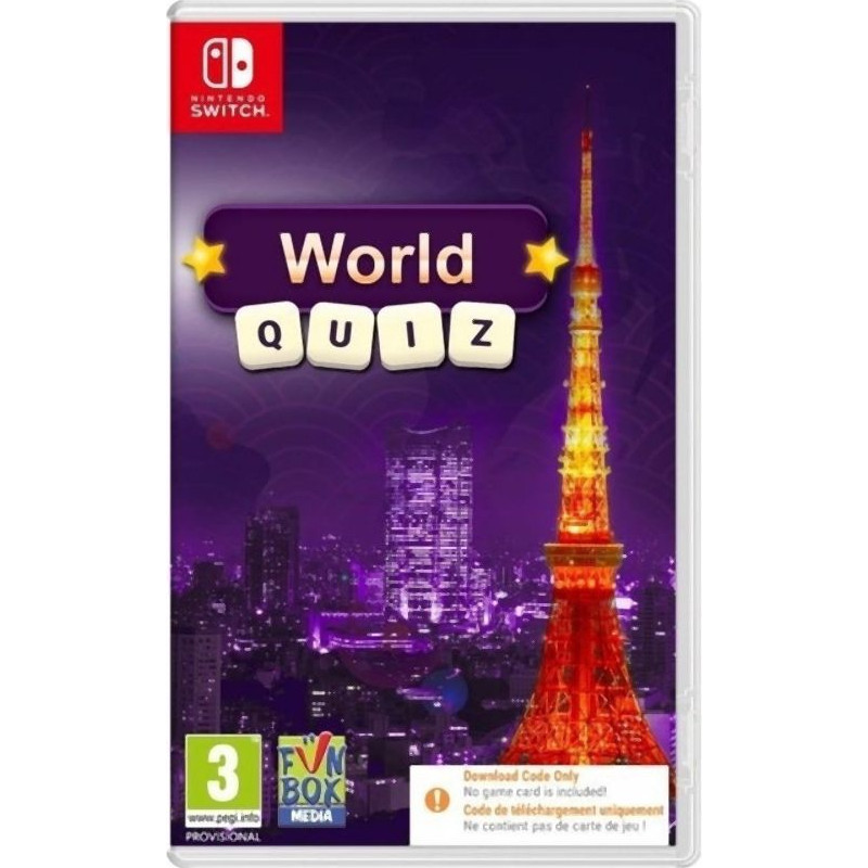 Funbox Media NSW World Quiz (Code in a Box)