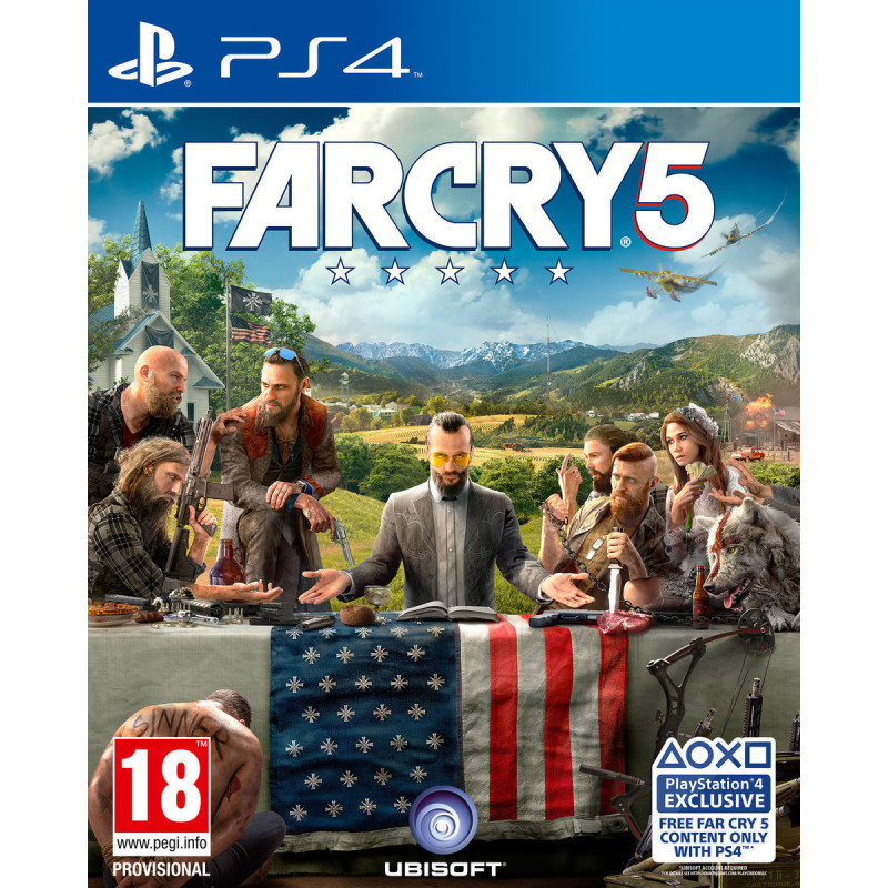 Ubisoft PS4 FAR CRY 5 (PS4 Exclusive Content)