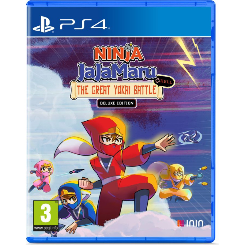 Inin United Games Entertainment PS4 Ninja JaJaMaru: The Great Yokai Battle+Hell : Deluxe Edition