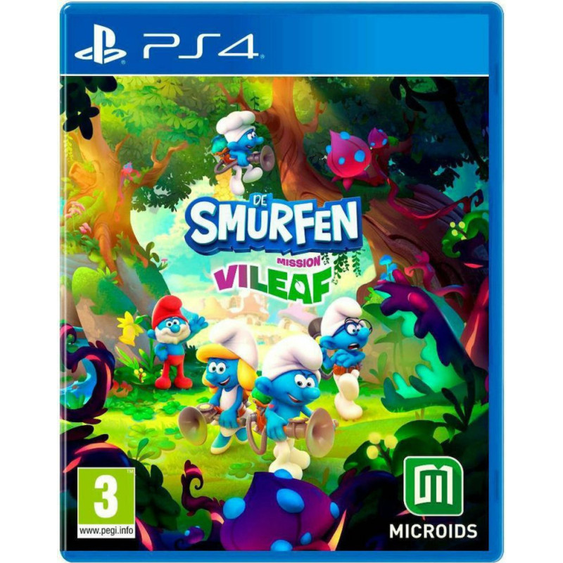 Microids France PS4 The Smurfs:Vileaf