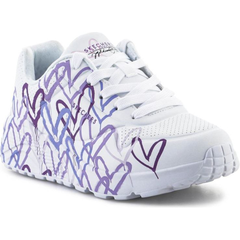 Skechers JGoldcrown: Uno Lite - Spread the Love Jr 314064L-WLPR shoes (EU 31)