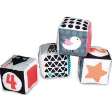 Clementoni AS Baby Clementoni Baby Blocks (Black  White Cubes) (1000-17321)