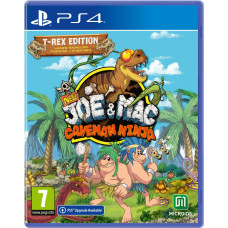 Microids France PS4 New Joe  Mac - Caveman Ninja T- Rex Edition