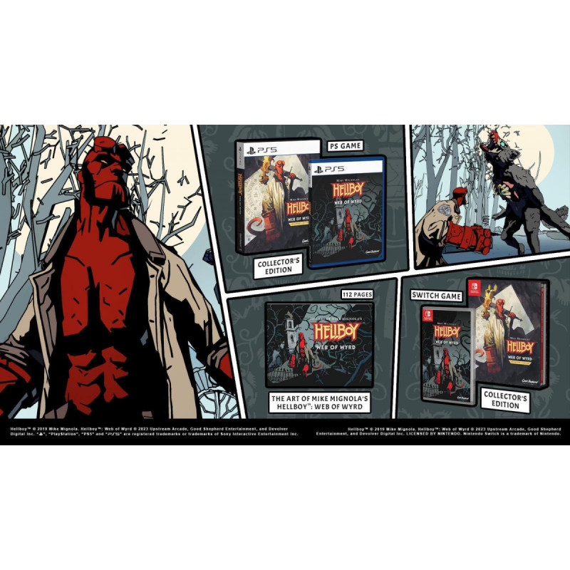 Good Shepherd Entertainment NSW Mike Mignolas Hellboy: Web of Wyrd - Collectors Edition