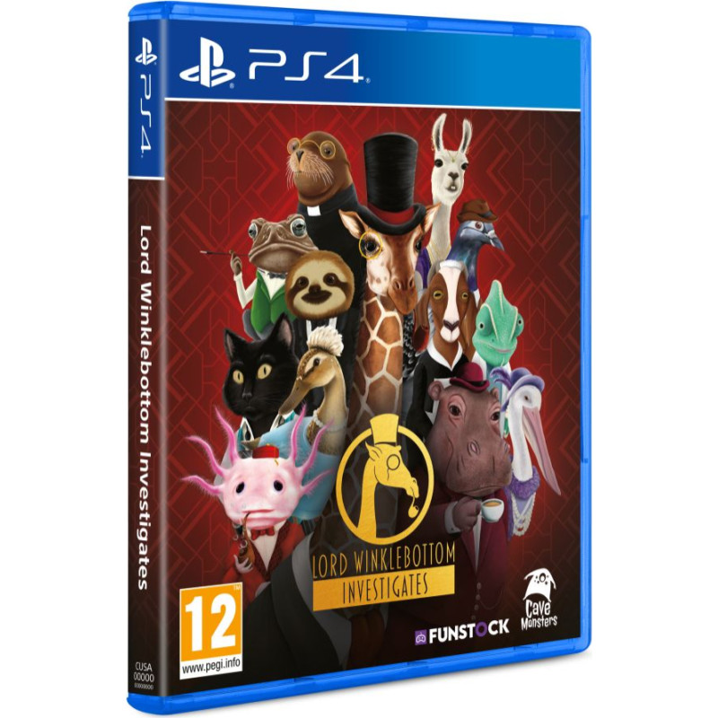 Funstock Distribution PS4 Lord Winklebottom Investigates