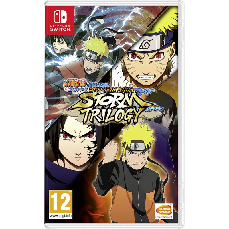 Bandai NSW Naruto Shippuden: Ultimate Ninja Storm Trilogy (Code in a Box)