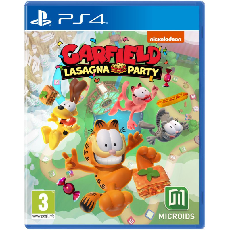 Microids France PS4 Garfield Lasagna Party