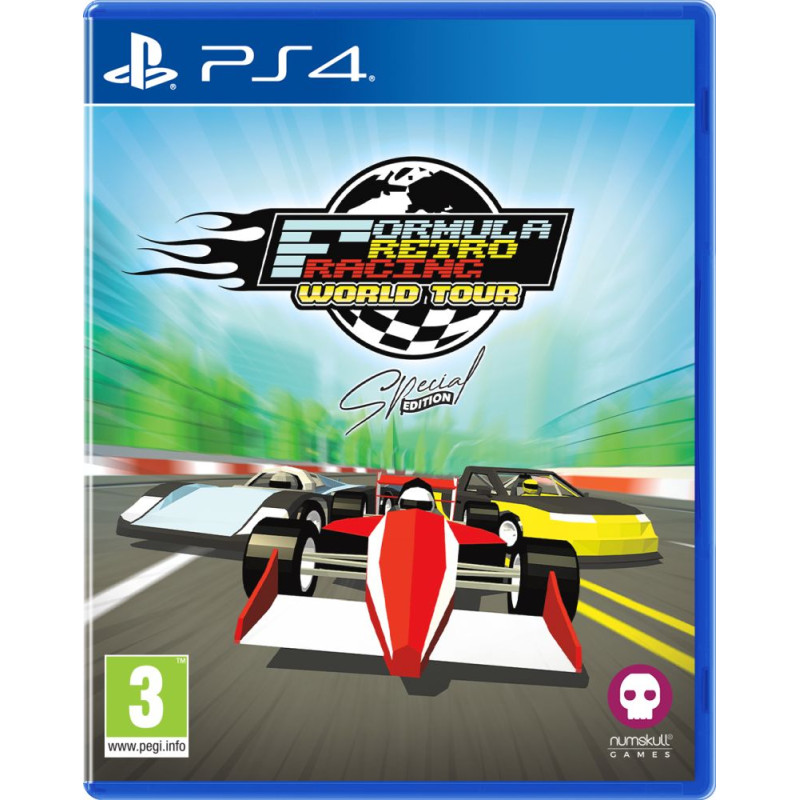 Numskull PS4 Formula Retro Racing: World Tour