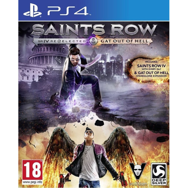 Deep Silver PS4 Saints Row IV: Re-Elected  Gat Out Of Hell