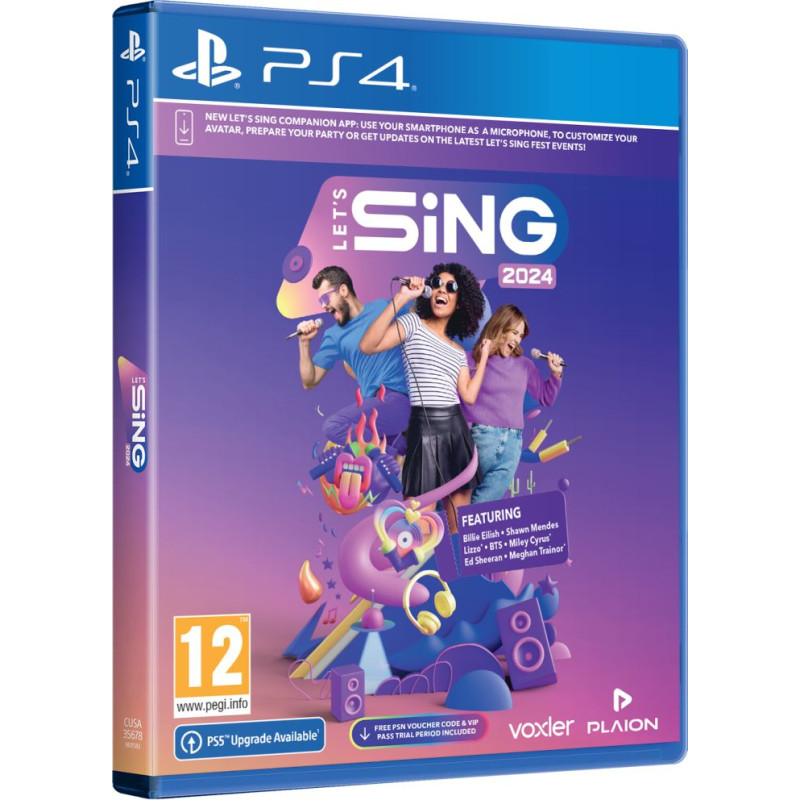 Ravenscourt Games PS4 Lets Sing 2024