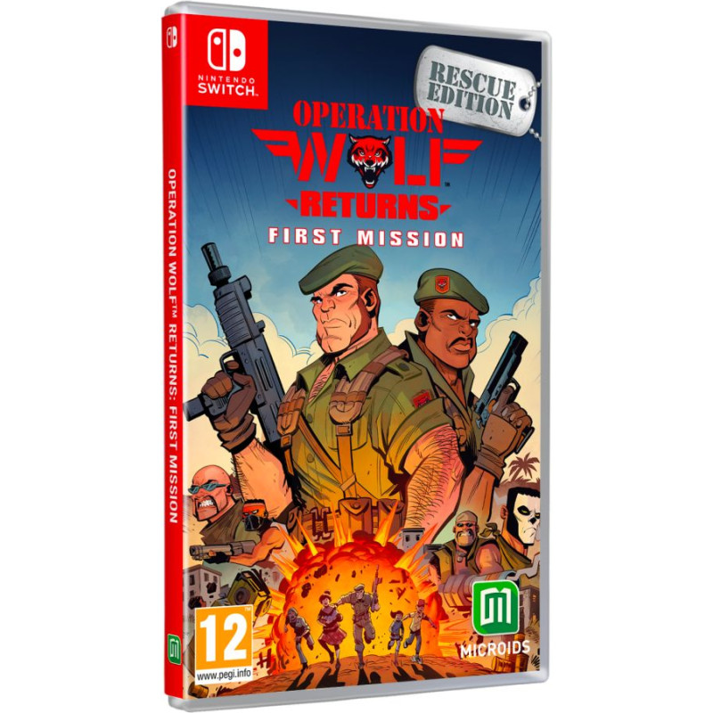 Microids France NSW Operation Wolf Returns: First Mission - Rescue Edition