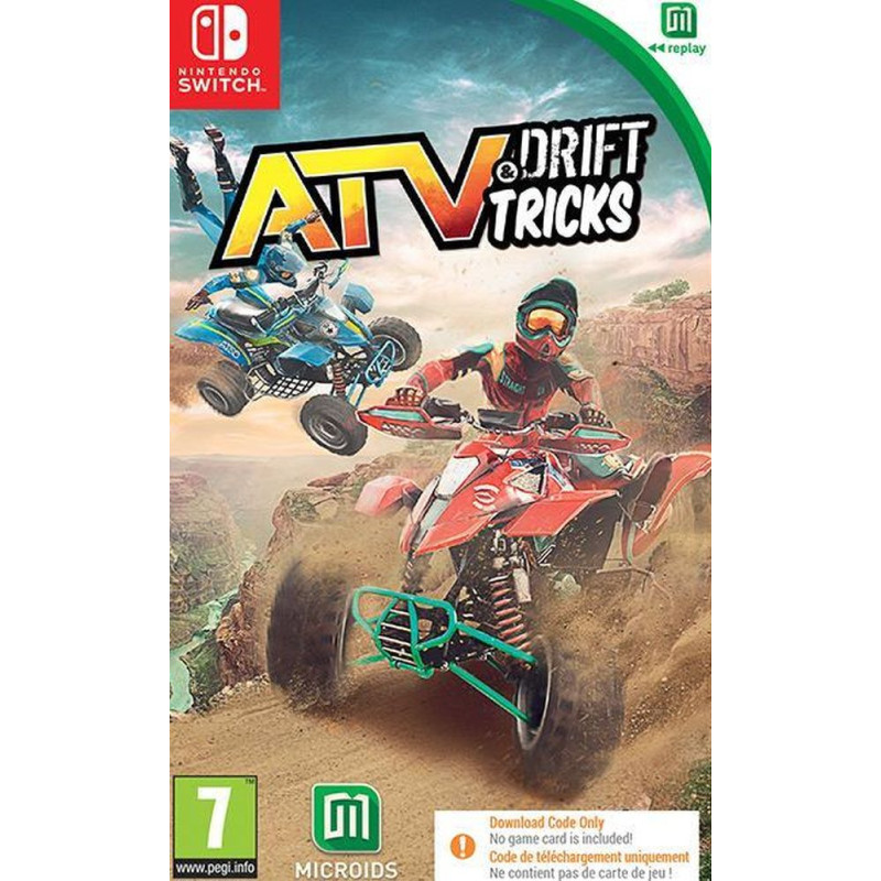 Microids France NSW ATV  Drift Tricks Replay (Code in a Box)