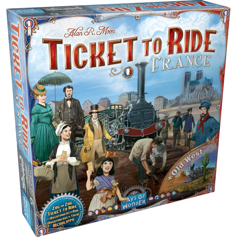 Galda spēle Ticket to Ride - Map Collection 6 France