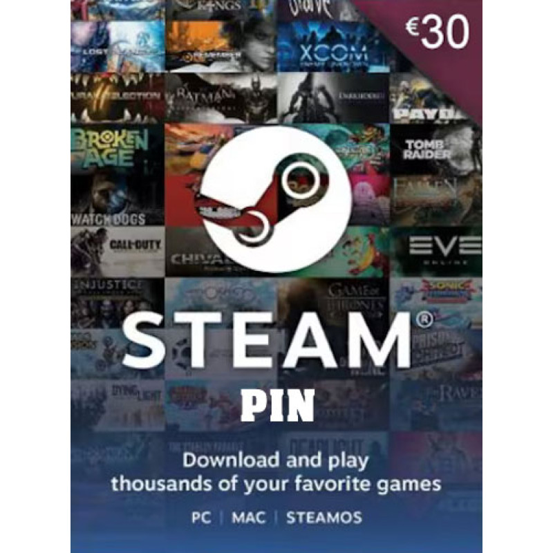 STEAM dāvanu karte 30 EUR