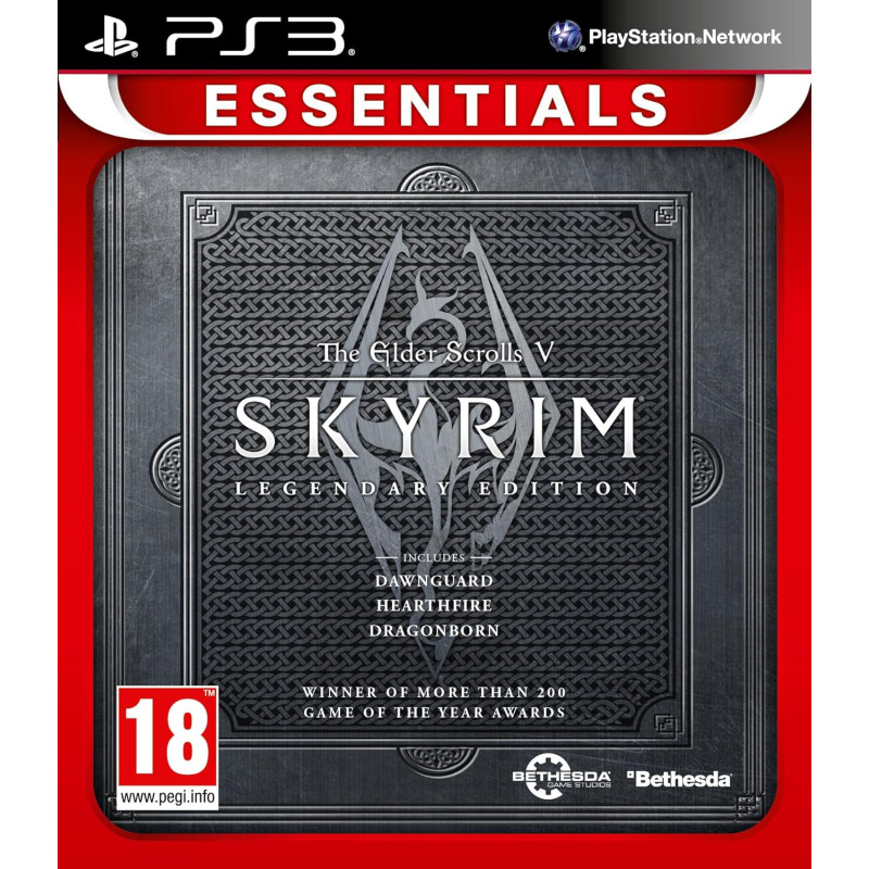 Elder Scrolls V Skyrim Legendary Edition Playstation 3 (PS3) video spēle