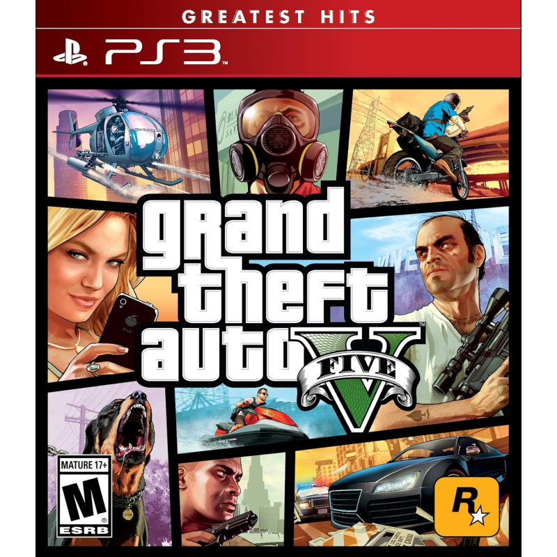 GTA Grand Theft Auto V (5) Playstation 3 (PS3) video spēle