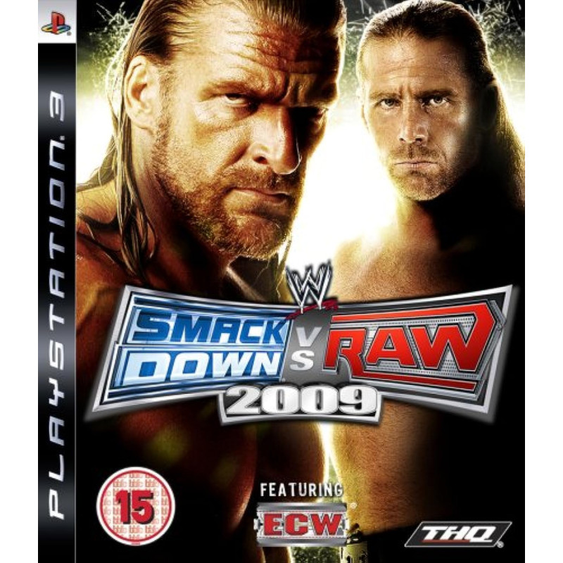 WWE Smackdown vs Raw 2009 Playstation 3 (PS3) video spēle