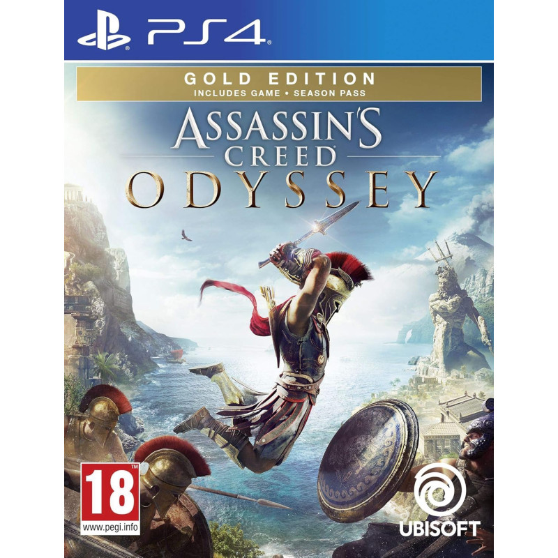 PS4 Assassin's Creed Odyssey Gold Edition Playstation 4 (PS4) video spēle